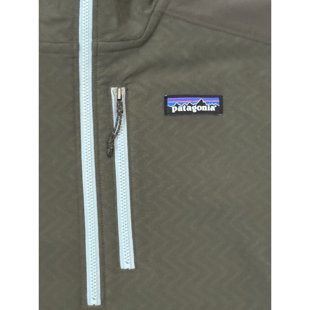 PATAGONIA R2 Cross Strata Hoody Jacket Pullover Pine needle Green Small - Picture 8 of 9